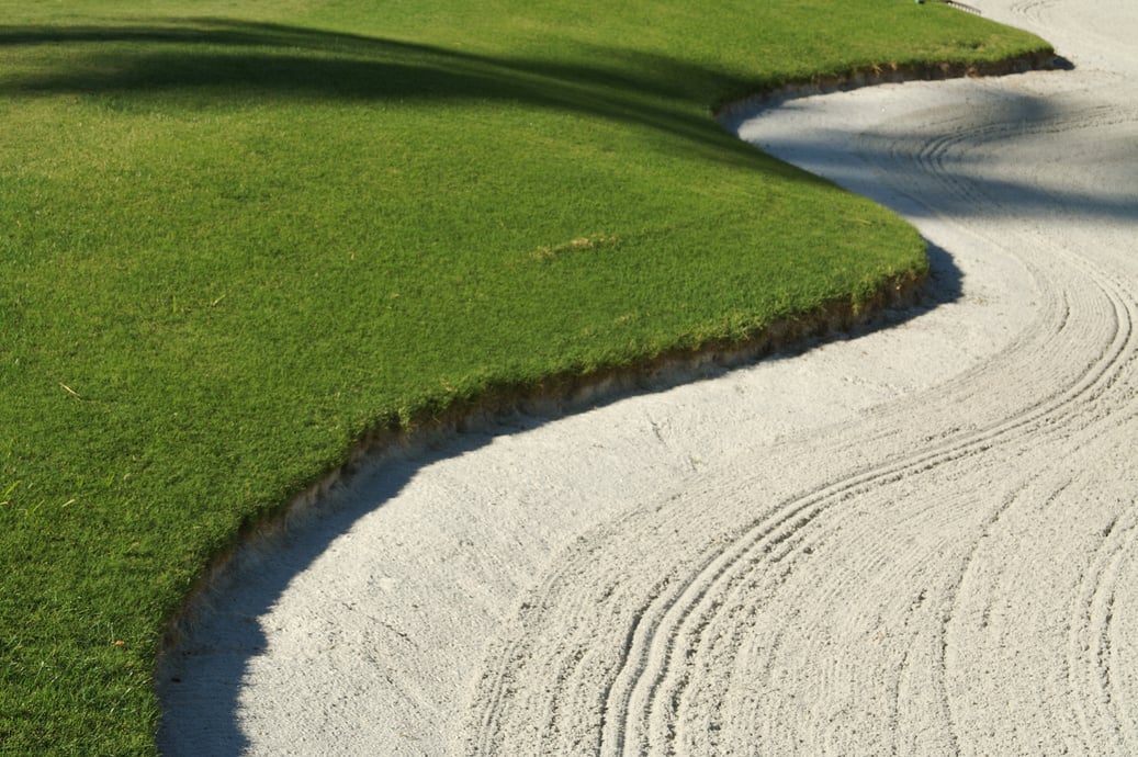 Golf Course Sand Bunker